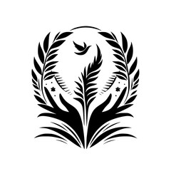 Obraz premium Harmony: Emblem of Nature, Peace & Nurturing