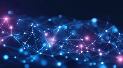 Fototapeta premium Abstract Network Connections (1)