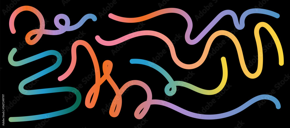 Poster set of holographic abstract backgrounds with iridescent gradients. neon waves, fluid shapes, and dyn