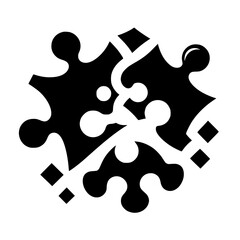 Interlocking: Abstract Puzzle Composition