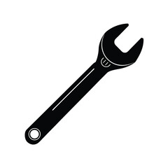wrench isolated on white background