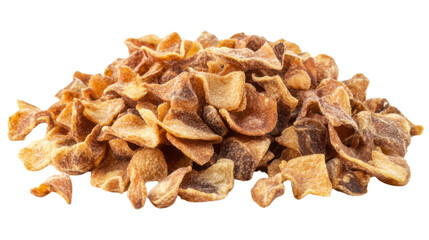 Obraz premium dried mushrooms isolated on a white background