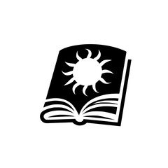 Sunlit Pages: A Book's Bright Wisdom