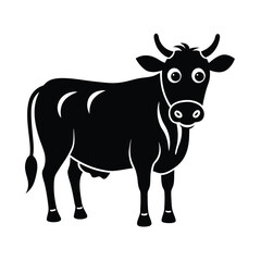 Fototapeta premium cow vector illustration