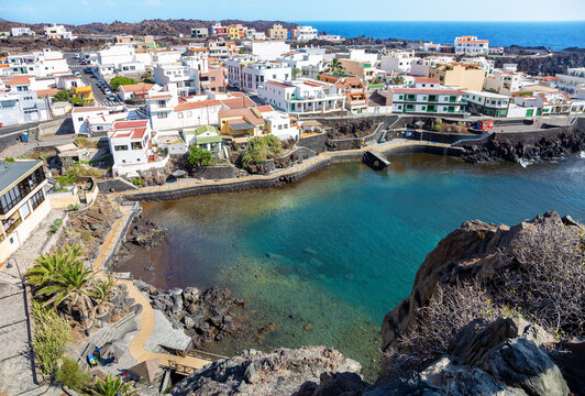Village Tamaduste, Island El Hierro, Canary Islands, Spain, Europe.