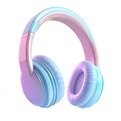 headphones, illustration. isolated on white