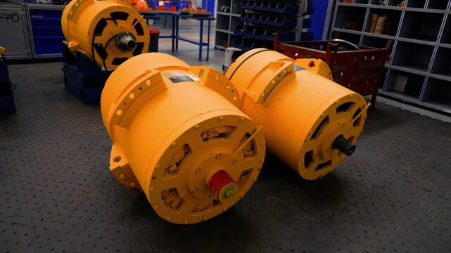 Zhodino,Belarus-26.03.2025: Belaz Factory, Drive of heavy-duty quarry dump trucks