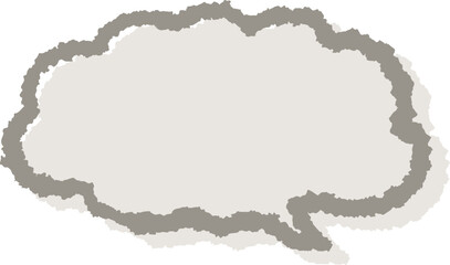 Fototapeta premium アナログ風 手描きのセリフふきだし