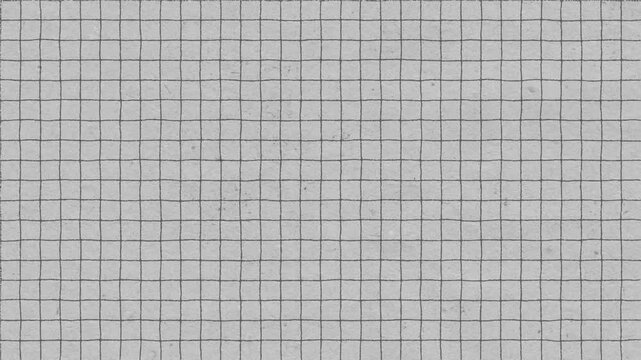 Piece of graph paper perfect for mathematical calculations, plotting graphs, creating designs, drafting, sketching, charting, studying, and organizing data.