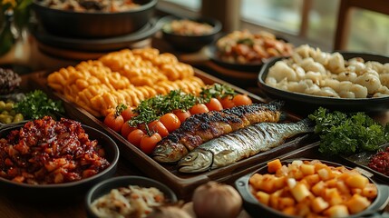 Obraz premium fruit and vegetables
