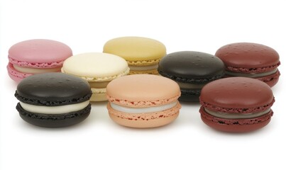 Obraz premium A Delightful Collection of Colorful Macarons