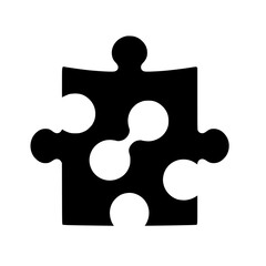 Monochromatic Puzzle Piece: Connection and Problem Solving