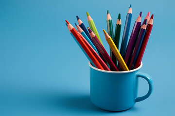 pencils in a cup