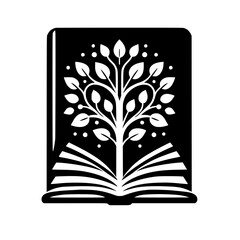 Knowledge Tree: Symbol of Growth in Books