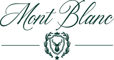 Deer hear crest horns antler Ski club alpine mountain adventure winter cosy sports Varsity College Trending Graphic Tee t-shirt logo slogan artwork typography tote badge emblem crest explore camping 