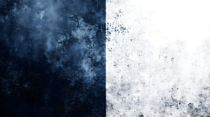 Minimalist and moody abstract background featuring a striking contrast between deep indigo and crisp white tones creating a captivating and sophisticated visual experience