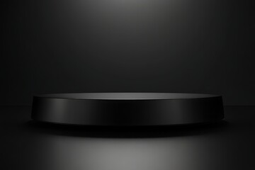 Sleek Black Product Display Platform