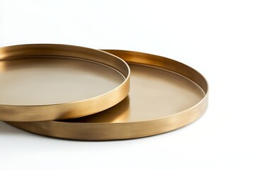 Gold Round Trays: Modern Serving Trays for Home Decor