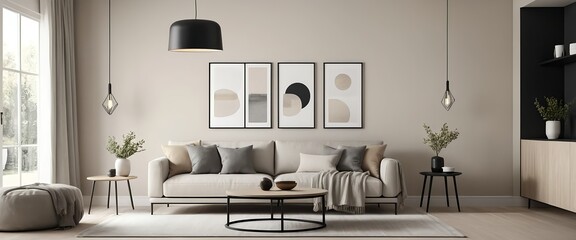 Modern Minimalist Living Room Interior Design