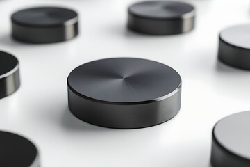 Modern Geometric Dark Circles Design