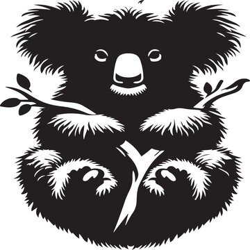 a koala vector