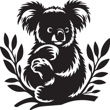 a koala vector