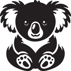 a koala vector
