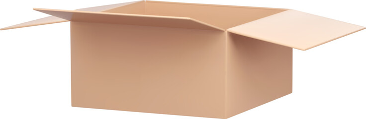 Empty Cardboard Box