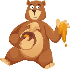 Bear with Honey