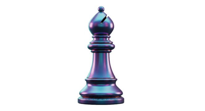 Isolated Bishop Chess Piece