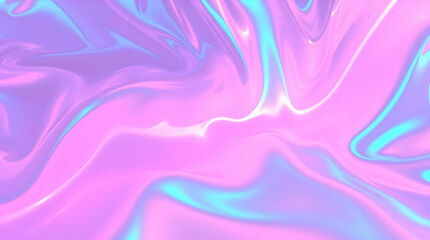 Fototapeta premium Abstract pink and blue liquid texture background with smooth flowing waves and vibrant colors.