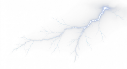 Lightning bolt, Lightning, electric lightning bolt strike, lightning bolt strike set. Thunderstorm or light effect on PNG and White Background