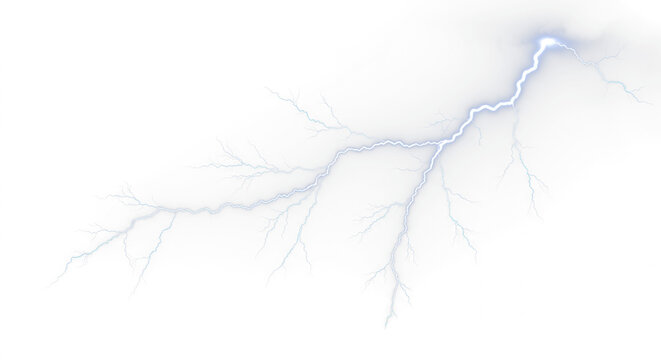 Lightning bolt, Lightning, electric lightning bolt strike, lightning bolt strike set. Thunderstorm or light effect on PNG and White Background