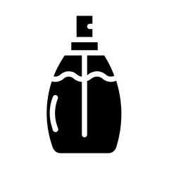 perfume bottle solid icon