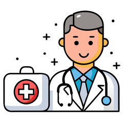 doctor with stethoscope