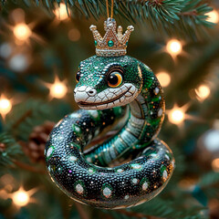 The snake in the crown