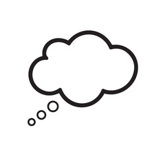 Cloud computing speech bubble icon illustration. cloud icon. cloud silhouette vector illustration. cloud logo. 