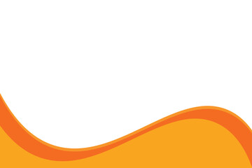 abstract orange wave background