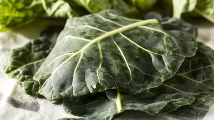 fresh spinach leaves