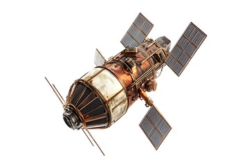 3D Bio-Sensing Satellite with Organic-Looking Panels