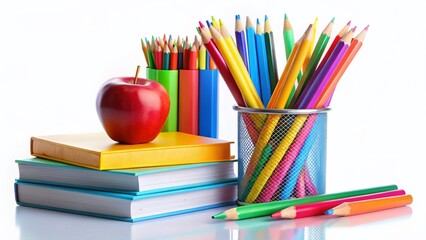 Colorful Let's Practice Clipart Set for Education & Learning