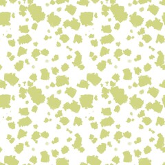 Seamless abstract textured pattern. Simple background green, lime, white. Digital brush strokes background. Illustration. Design for textile fabrics, wrapping paper, background, wallpaper, cover.