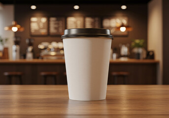 product package mock-up coffee cup