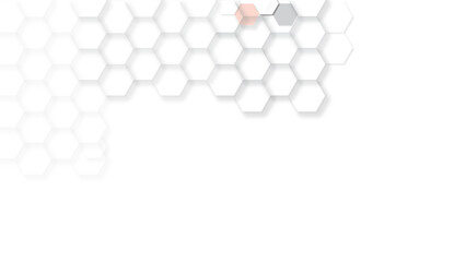  Abstract white 3d hexagon light creative digital concept vector surface tile and mosaic background . multicolor hexagon geometric honeycomb texture background. creative decorative element fabric.