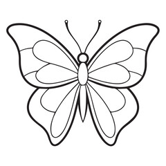 Naklejka premium butterfly vector illustration