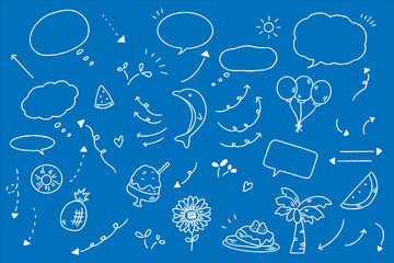 かわいい 夏 素材