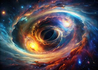Cosmic Wormhole: A Gateway Through Space and Time