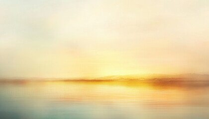 Obraz premium Serene Sunset Landscape with Pastel Colors and Calm Water