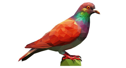 Isolated Geometric Pigeon