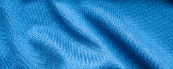 Blue sports clothing fabric football shirt jersey texture